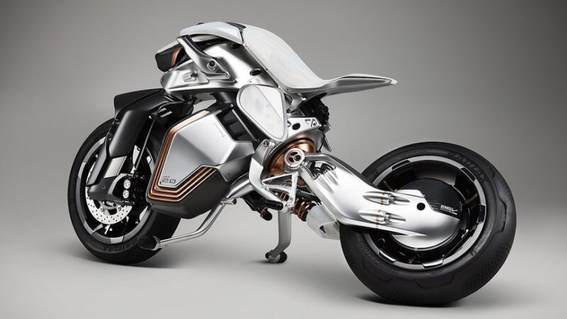 Toto je unikátní koncept samovyvažovacího motocyklu